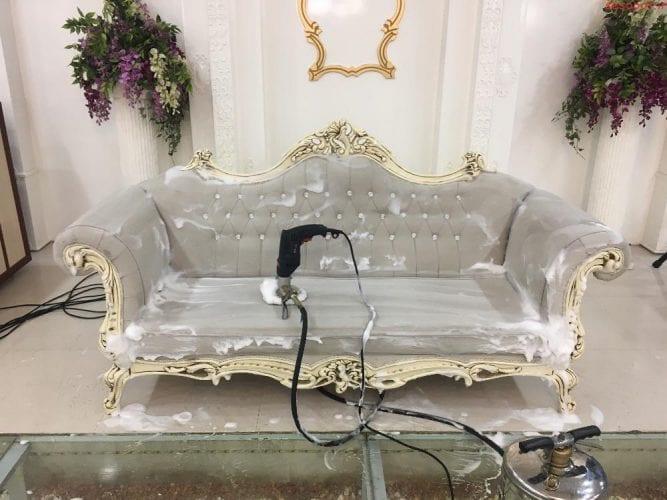 نحوه شستشوی مبل پارچه ساتن در منزل - مبلشویی کرج