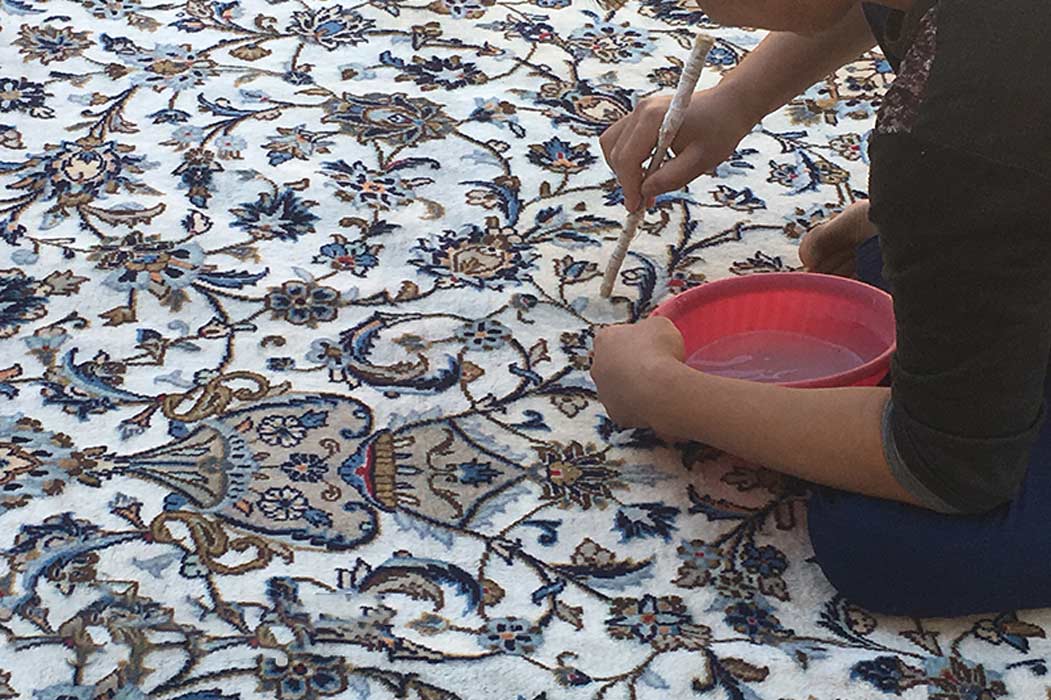 لکه برداری فرش دستباف - مبلشویی کرج